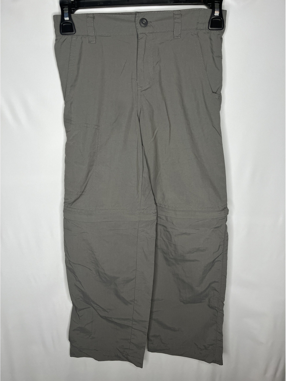Preloved Columbia Boy's Gray/Convertible to Shorts Pants Size S(8)